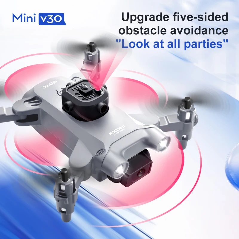 Mini V30 WiFi  With 4K HD Dual - đánh giá và giá Drone Camera 4K
