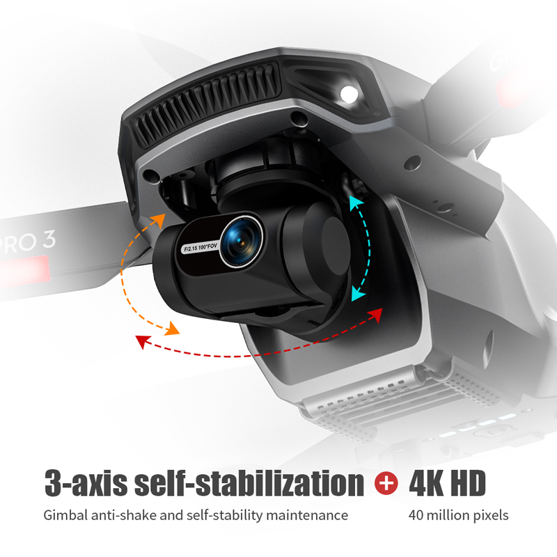 L106 Pro 3 Drone 5G WIFI FPV F - đánh giá và giá Drone Camera 4K