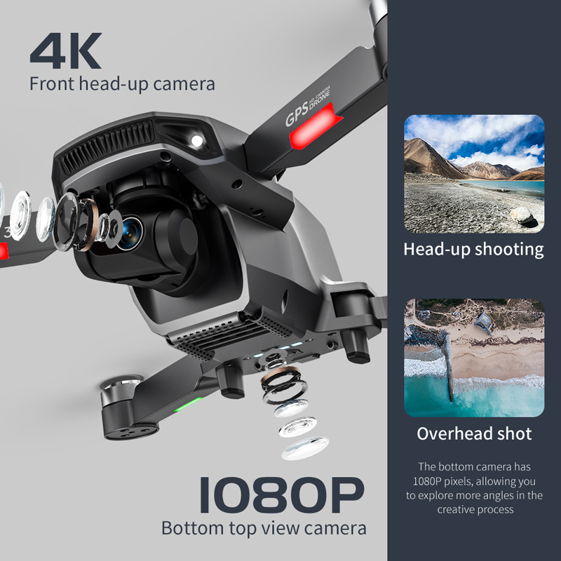 L106 Pro 3 Drone 5G WIFI FPV F - đánh giá và giá Drone Camera 4K