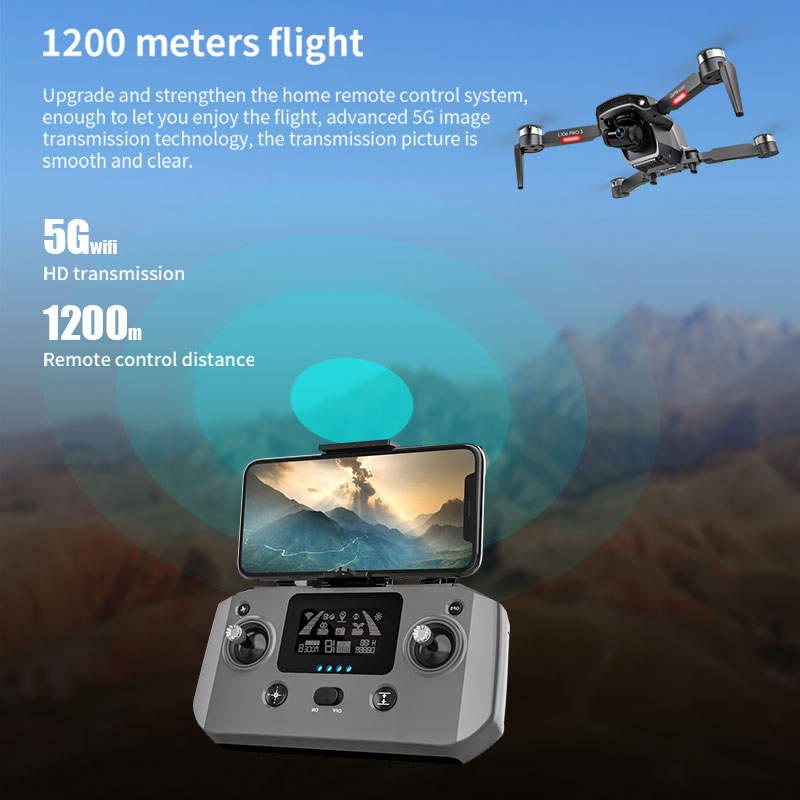 L106 Pro 3 Drone 5G WIFI FPV F - đánh giá và giá Drone Camera 4K